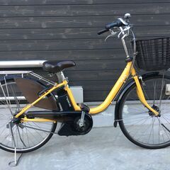 地域限定送料無料　ヤマハ　パス　新基準　子供乗せ　黄色　アシスタ　ビビ　神戸市　電動自転車 地域限定送料無料 ヤマハ パス 新基準 子供乗せ 黄色 アシスタ ビビ
