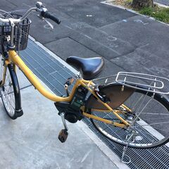 地域限定送料無料　ヤマハ　パス　新基準　子供乗せ　黄色　アシスタ　ビビ　神戸市　電動自転車 地域限定送料無料 ヤマハ パス 新基準 子供乗せ 黄色 アシスタ ビビ