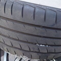 オデッセイ外し　社外１８インチタイヤ・ホイールセット