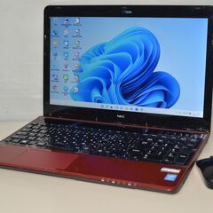 最新Windows11+office 新品爆速SSD256GB NEC LS350/T i3-4100M/メモリ