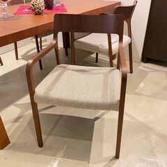 宇都宮でオシャレな家具を探すなら『オトワリバース！』arflex アルフレックス ダイニングテーブルセット 5点セット ブラウン 中古品