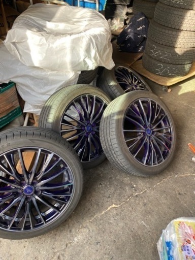 車のパーツ ホイールタイヤ美品です❗️値下げしました❗️