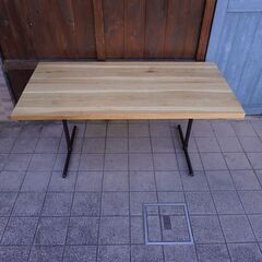 CRASH GATE(クラッシュゲート)/ノットアンティークスのFRAG(フラッグ) オーク材 LDテーブルです。ブルックリンスタイルなど男前インテリアにおススメのダイニングテーブル♪CA244
