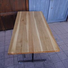 CRASH GATE(クラッシュゲート)/ノットアンティークスのFRAG(フラッグ) オーク材 LDテーブルです。ブルックリンスタイルなど男前インテリアにおススメのダイニングテーブル♪CA244