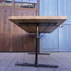 CRASH GATE(クラッシュゲート)/ノットアンティークスのFRAG(フラッグ) オーク材 LDテーブルです。ブルックリンスタイルなど男前インテリアにおススメのダイニングテーブル♪CA244