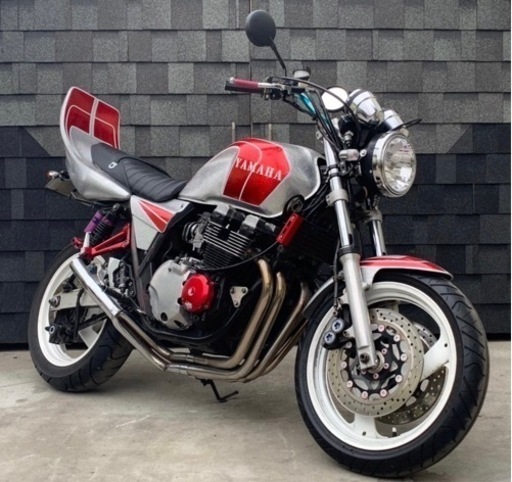 大人気‼︎ 極上‼︎【YAMAHA xjr400r】レッド×シルバー‼︎ ショート管‼︎