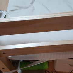 【本日で終了】ニトリ製木製シングルベッド