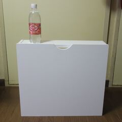 木製ルーター収納ボックス　ホワイト