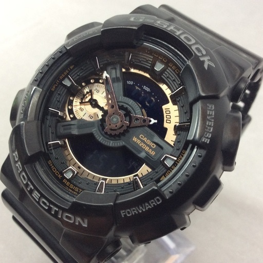 CASIO G-SHOCK ジーショック デジアナ腕時計 GA−110RG