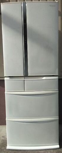 パナソニック 6ドア冷蔵庫NR-FTF 468ホワイト 14年製 配送無料