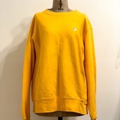 チャンピオン リバースウィーブ イエロー M ホンジュラス スウェット 