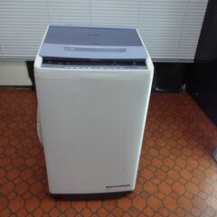 ID 990741 洗濯機 日立7.0Kg 2019年製 BW-V70C