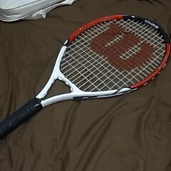 テニスラケット（硬式）Wilson 子供用　白色　ケースなし