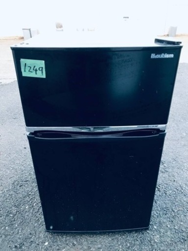 ①✨2019年製✨1249番 A-Stage✨2ドア冷凍冷蔵庫✨RM-90L02BK‼️