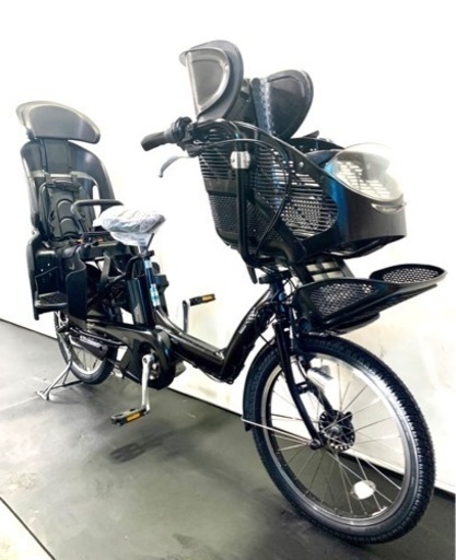 関東全域送料無料 保証付き 電動自転車 ブリヂストン アンジェリーノ 20インチ 3人乗り 8.7ah