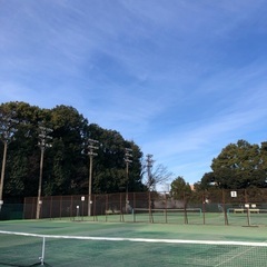 中野区でテニスをガチッと打ってます✌︎の画像