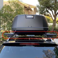値引き！】THULE キャリア・バーセット TH775 + TH7112B 美品！の通販 