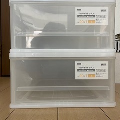 【ネット決済・配送可】プラスチックチェスト、タンス
