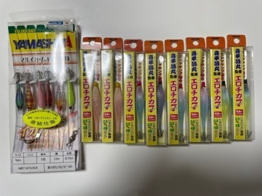 ヤマシタ イカ釣り 仕掛け スッテ 船釣り Chopipi 久地のスポーツの中古あげます 譲ります ジモティーで不用品の処分