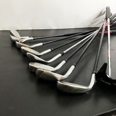 中古☆adidas 初心者向け 練習用 男性用 クラブ15本セット バッグおまけ★