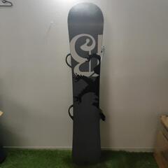 ■【現状品】BURTON バートン 約全長152cm ビンディング FREESTYLE Lサイズ スノーボード ケース付き
