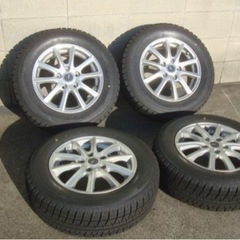 中古スタッドレスタイヤ　ホイールセット  195/65R15 