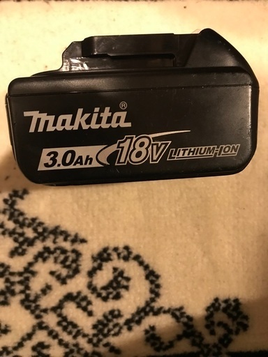 マキタ純正3.0Ahバッテリー