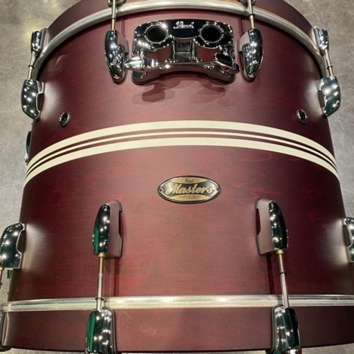 中古美品！Pearl Masters Maple Gum 22”16”12”10 中古美品！Pearl Masters Maple Gum 22”16”12”10