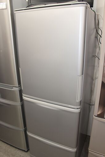 【特別送料無料！】 美品！ 350L ★特別価格 ★SHARP 配送・設置無料★店頭取引歓迎 ★大田区、品川区 20年製 350L (SJ-W352F-S) 冷凍冷蔵庫 シャープ 冷蔵庫