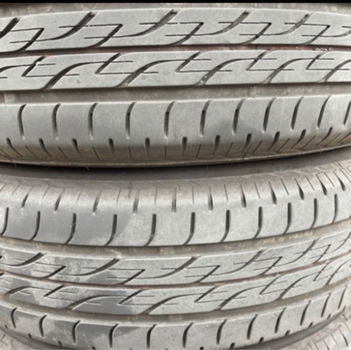 再)超美品‼️アルミ付サマータイヤ155/65R14ダイハツ純正