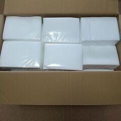新品　吸水・保水シート・ペーパー　160ｍｍ×230ｍｍ　3500枚入り　個別包装。