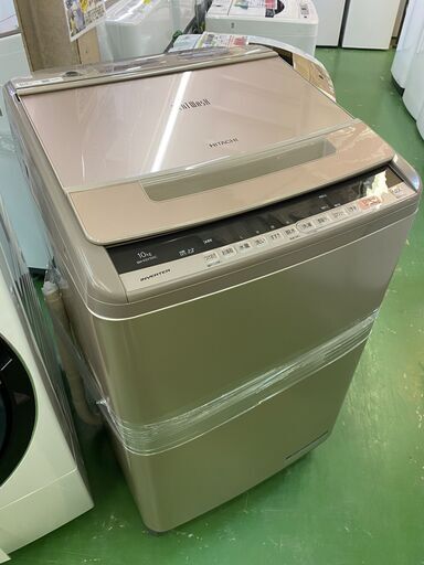 【愛品館八千代店】保証充実HITACHI2019年製10.0㎏全自動洗濯機