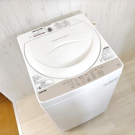 洗濯機 4.2キロ 2016年 保証付き 配送室内設置可能‼︎ R01047