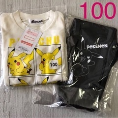 【新品】ポケモン　トレーナー　パンツ　100