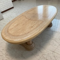 輸入家具 センターテーブル イタリア製 ホワイト ロココ