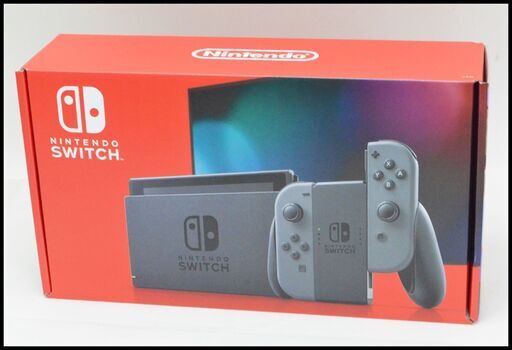 未使用 ニンテンドー スイッチ グレー カラー ニンテンドースイッチ Nintendo Switch 印なし