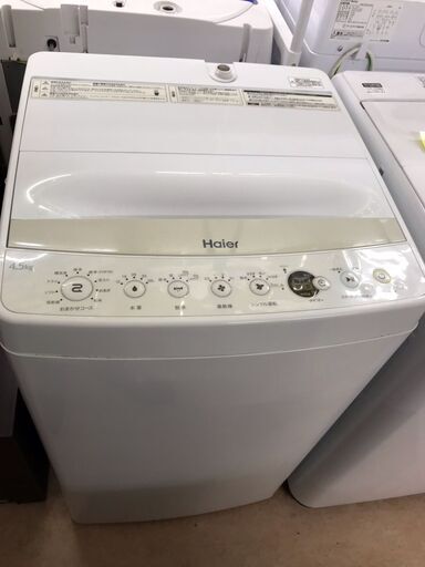 使用期間半年！！！　４．５ｋ全自動洗濯機　１１，０００円（税込み）