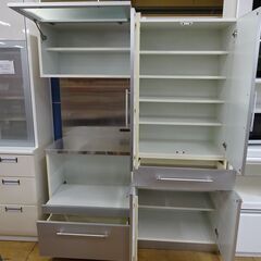 値下げしました！ レンジボード＆食器棚 2点セット【愛品倶楽部柏店】