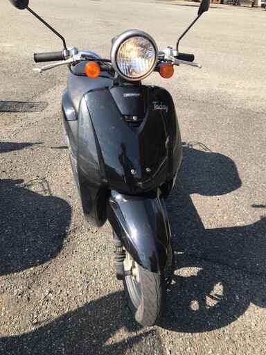 実動　AF61トゥディ　人気の黒　バッテリー新品