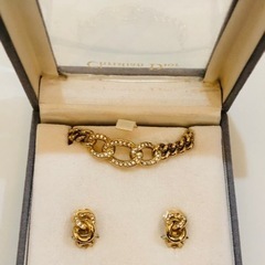 Christian Dior ネックレス&イヤリング　セット