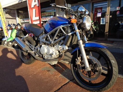 NO.4143　ＶＴＲ２５０　水冷４サイクルＶツイン２５０ｃｃ　メタリックブルー　☆彡
