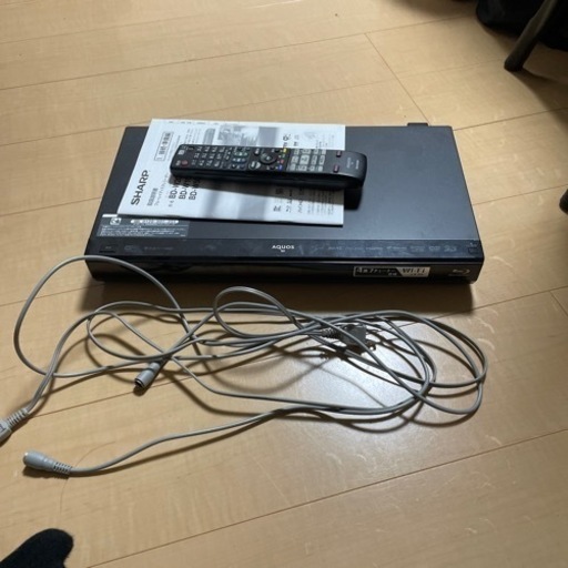 シャープ Aquos ブルーレイレコーダー W500 きむ 東大阪の家具の中古あげます 譲ります ジモティーで不用品の処分