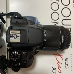 Canonキャノン　EOS KISS X7wズームキット