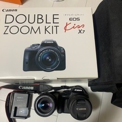 【ネット決済】Canonキャノン　EOS KISS X7wズームキット