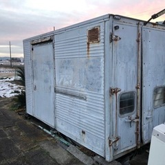 トラックコンテナ 2トン 農機具入れ倉庫などに 商談中 一旦停止します