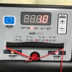 ルームランナー　ランニングマシーン　マット付　電動