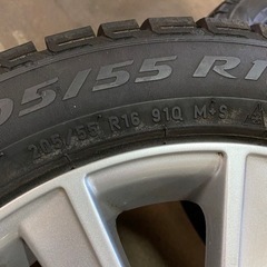 ベンツ用　スタッドレス205/55r16