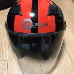 【ネット決済】✨美品✨ZEROS ヘルメット(バイク用)