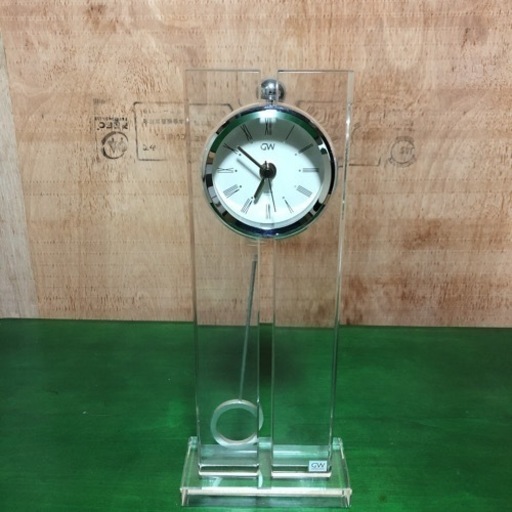 NARUMI ナルミ グラスワークス ペンドラムクロック　置時計