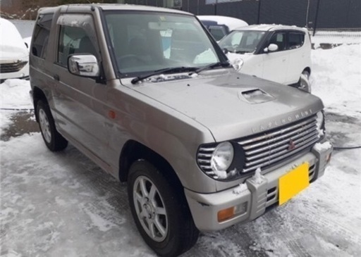 秋田発 H10 三菱 パジェロミニ スキッパーV 4WD 車検R5年10月17日迄  引き取り限定